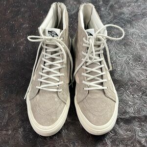 Vans Sk-8 Hi MTW Unisex Off The Wall Grey Suede 721454, Men’s 8, Women’s 9.5